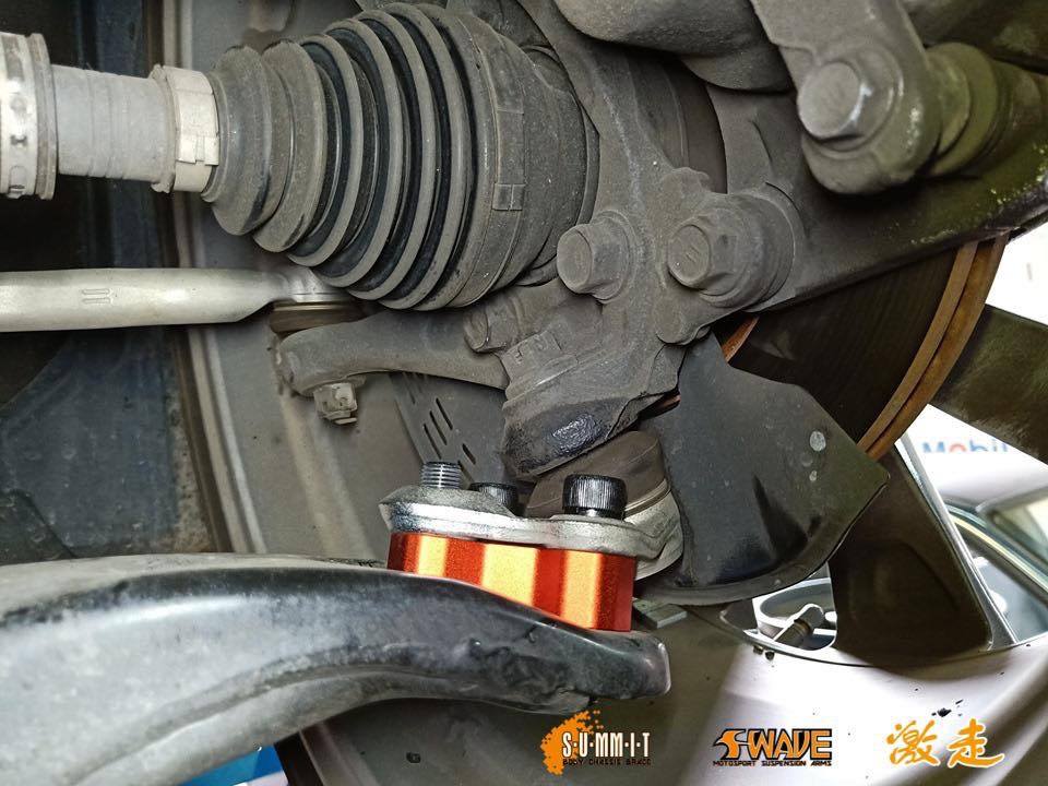 AIRTEC Motorsport Płyty korekcji środka obrotu zawieszenia do Toyota Yaris GR (3)