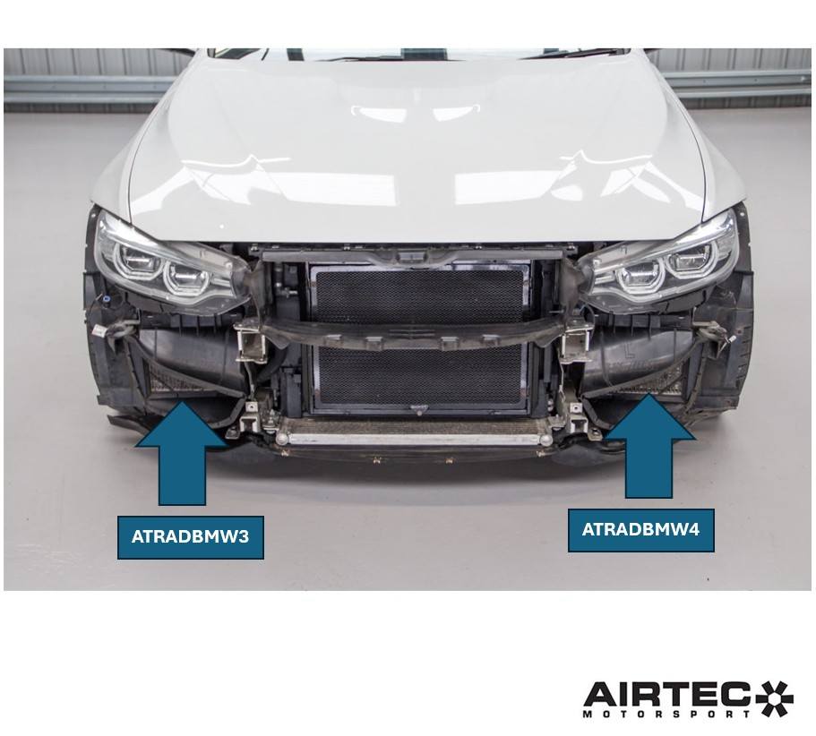 AIRTEC Motorsport Boczna chłodnica pomocnicza prawa do BMW M2 Competition / M3 / M4 F8x S55 (4)