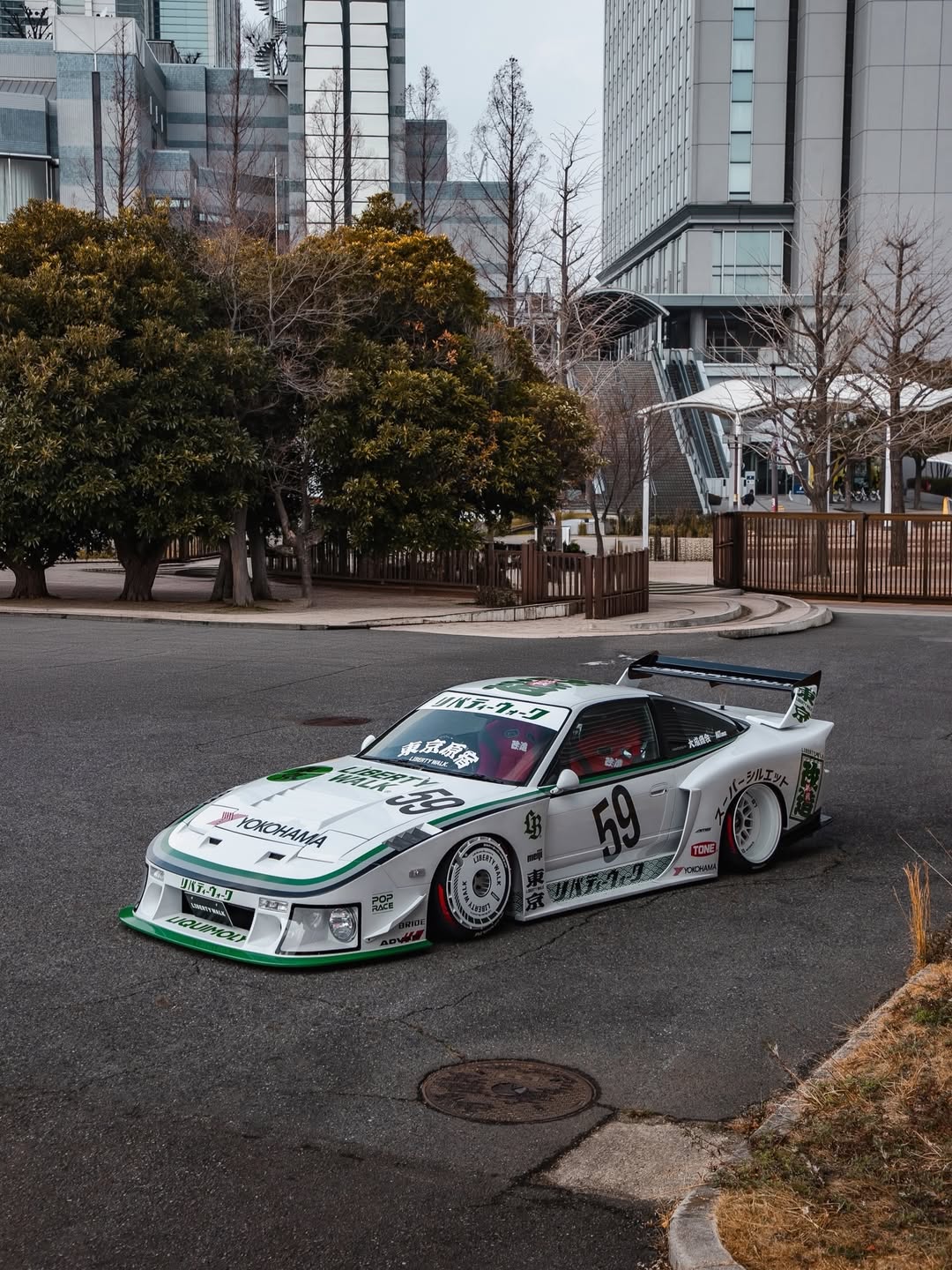 Nissan 180SX – bodykit widebody LB-Super Silhouette FRP Liberty Walk – zdjęcie 12