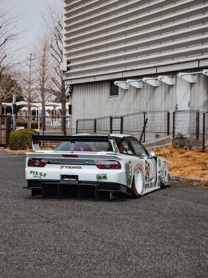 Nissan 180SX – bodykit widebody LB-Super Silhouette FRP Liberty Walk – zdjęcie 13
