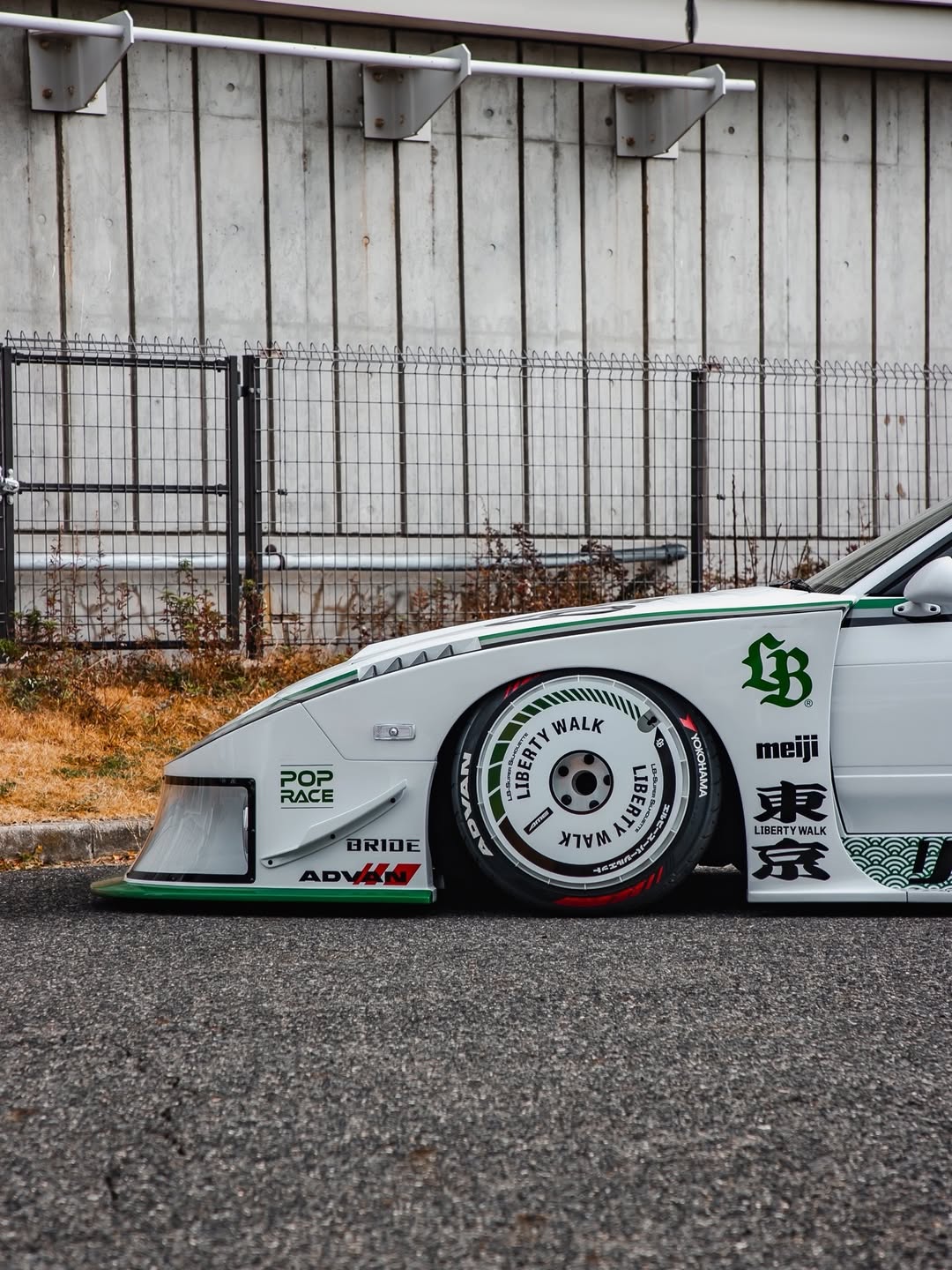 Nissan 180SX – bodykit widebody LB-Super Silhouette FRP Liberty Walk – zdjęcie 14