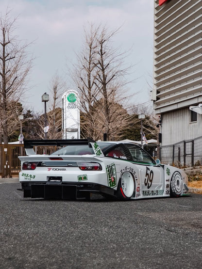 Nissan 180SX – bodykit widebody LB-Super Silhouette FRP Liberty Walk – zdjęcie 17