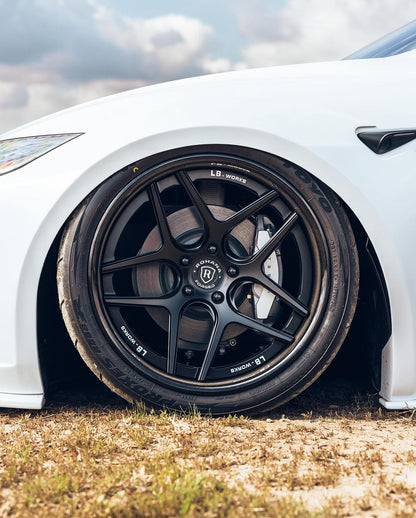 Tesla Model 3 – bodykit widebody LB-E-WORKS FRP Liberty Walk – zdjęcie 9