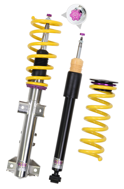 KW Zawieszenie gwintowane V2 Comfort Audi A3 8P i inne przód (5)