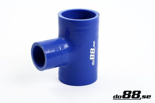 Wąż silikonowy z odgałęzieniem (T) do88 Niebieski T54-32