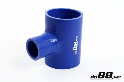 Wąż silikonowy z odgałęzieniem (T) do88 Niebieski