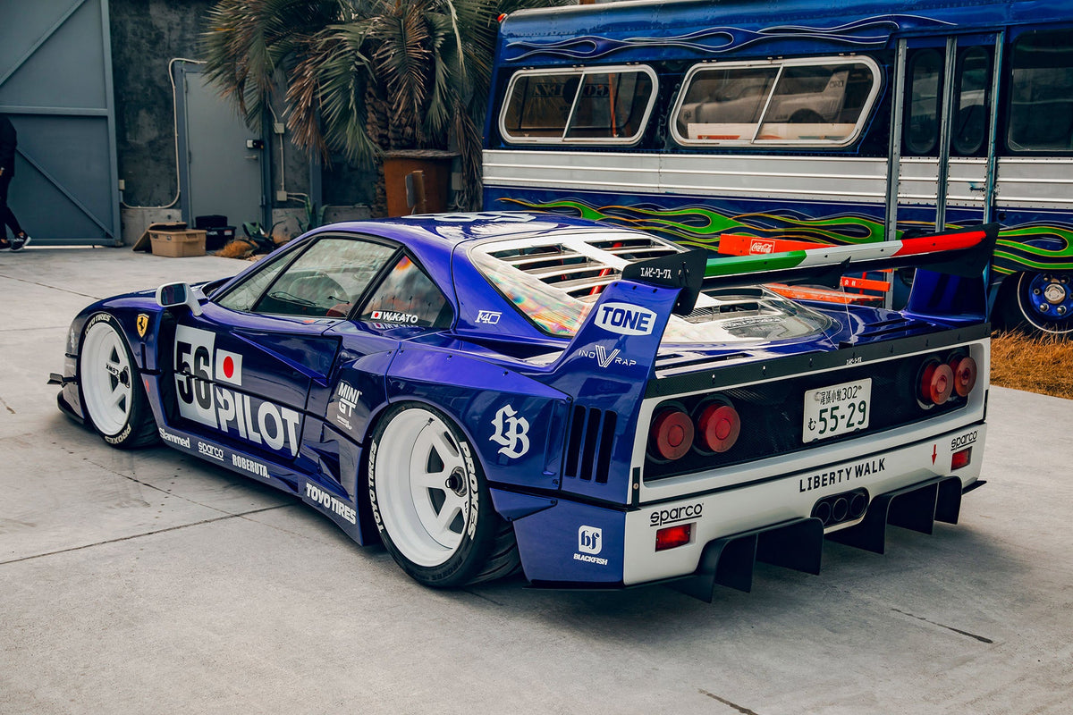 Ferrari F40 – bodykit widebody LB-WORKS FRP Liberty Walk – zdjęcie 18