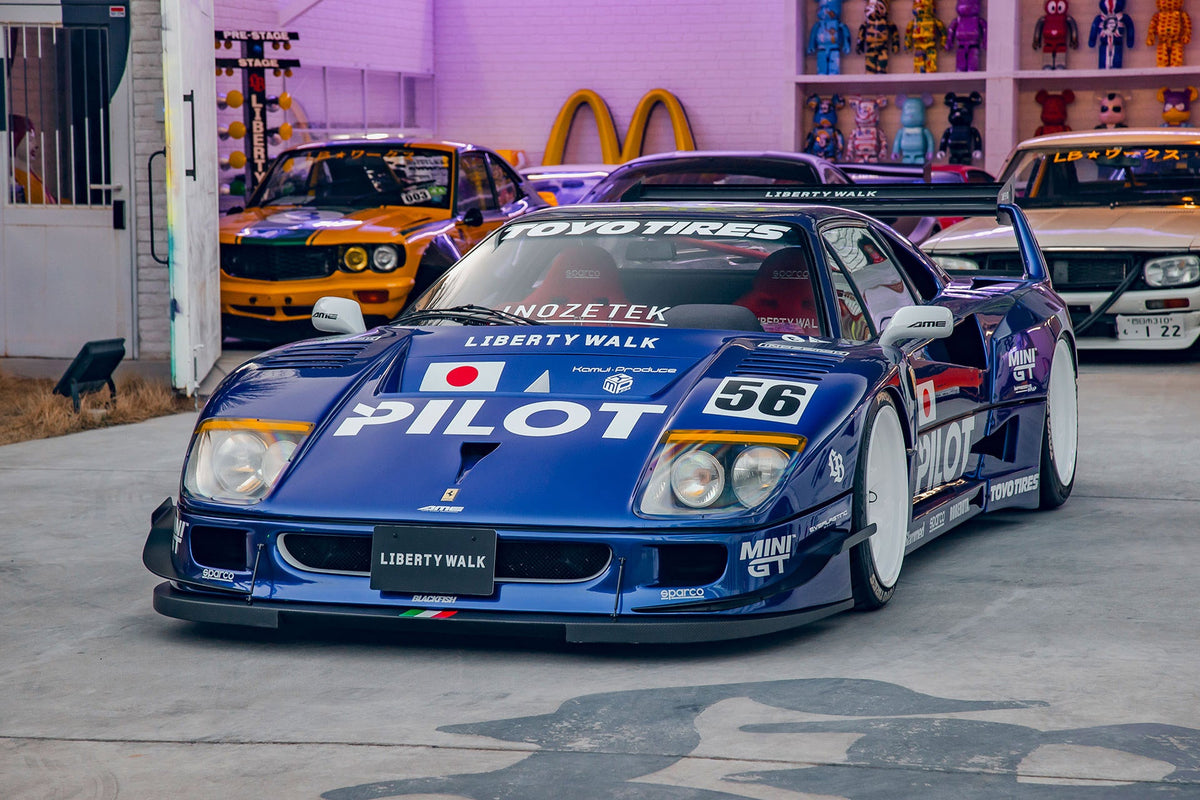 Ferrari F40 – bodykit widebody LB-WORKS FRP Liberty Walk – zdjęcie 19