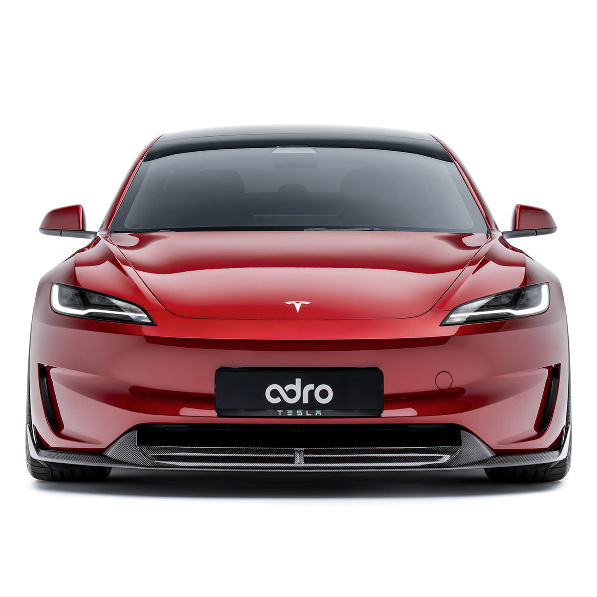 Tesla Model 3 Highland Performance – przedni splitter carbon ADRO