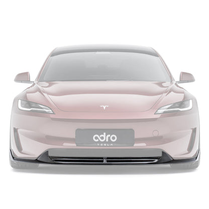 Tesla Model 3 Highland Performance przedni splitter carbon ADRO – zdjęcie 1
