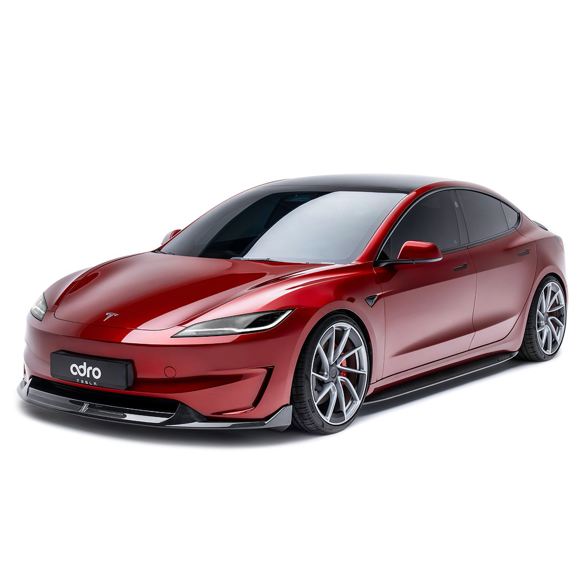 Tesla Model 3 Highland Performance – przedni splitter carbon ADRO