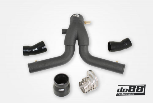 Rura Y (rozdzielacz spalin/powietrza) do88 Porsche 911 (2013-2015) Czarny TR-200SV-OEM-1