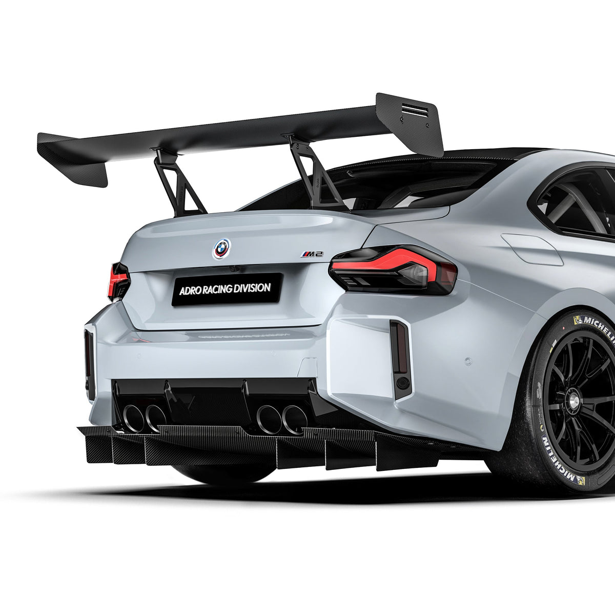 BMW G87 M2 – dyfuzor tylny ARD Race carbon pre-preg ADRO