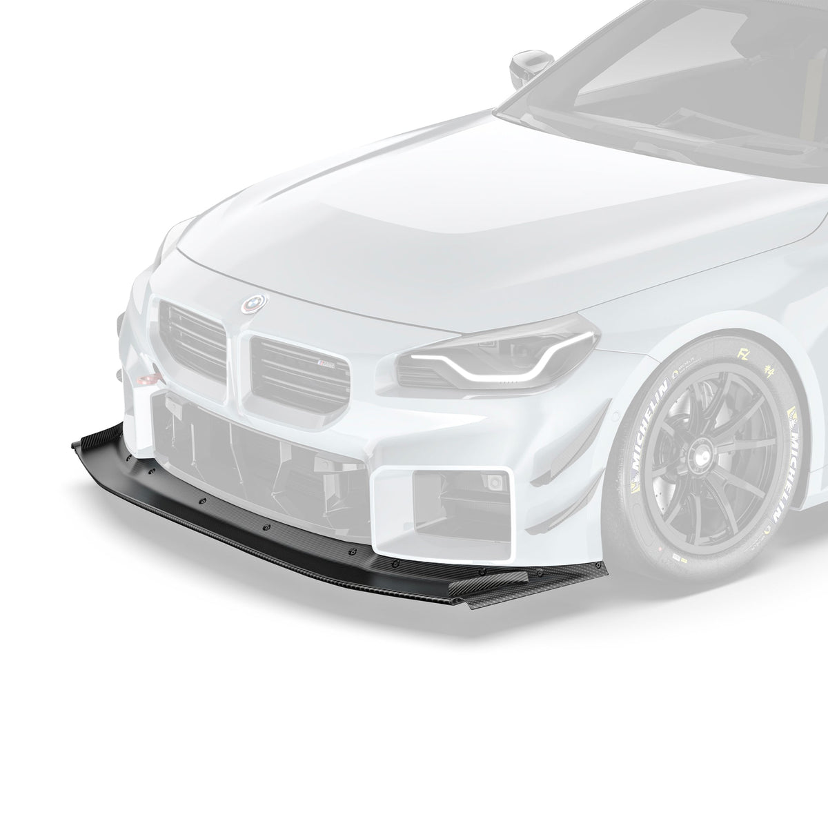 BMW G87 M2 – przedni splitter ARD Race carbon pre-preg ADRO