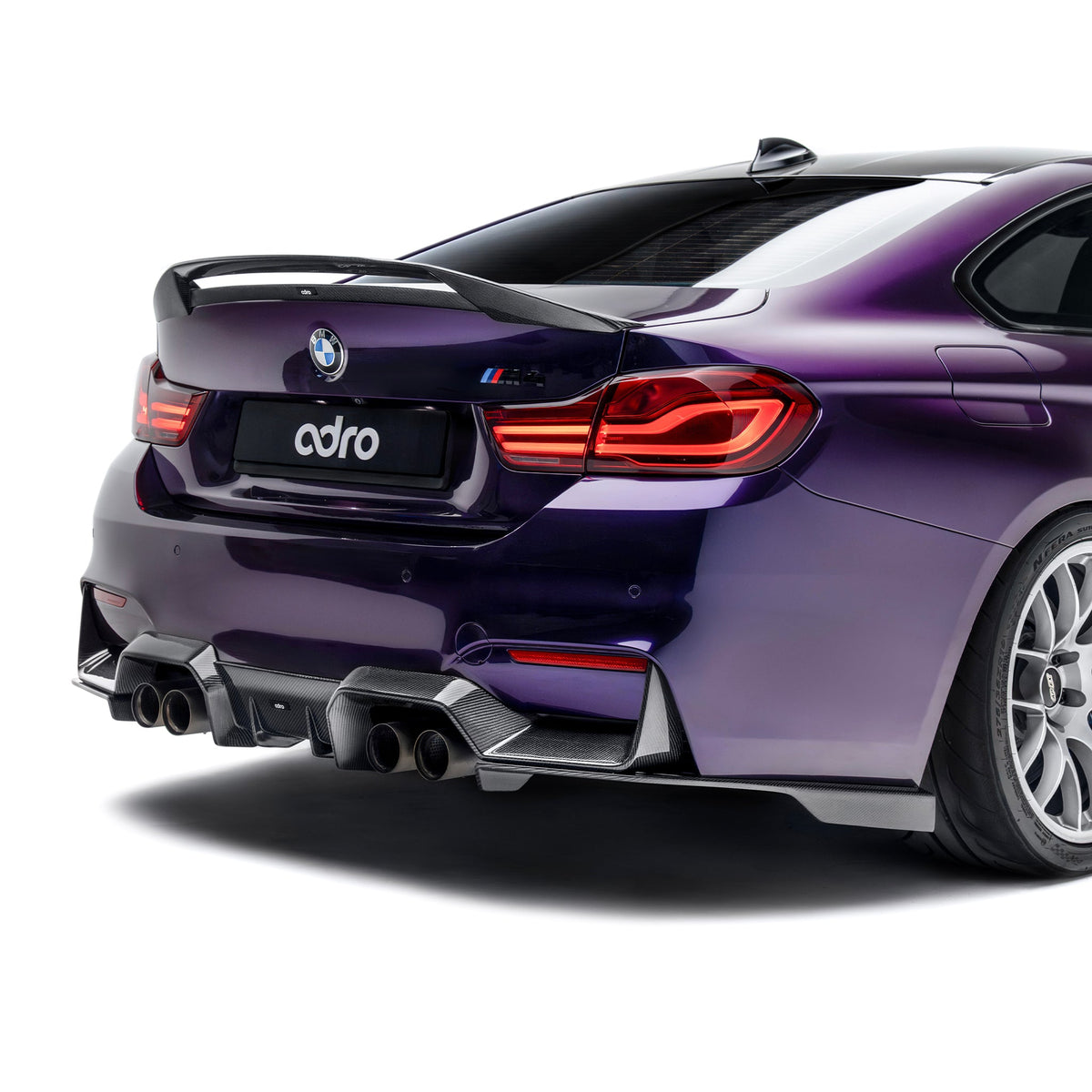 BMW F80 M3/F82 M4 – dyfuzor tylny V2 Final Edition carbon ADRO