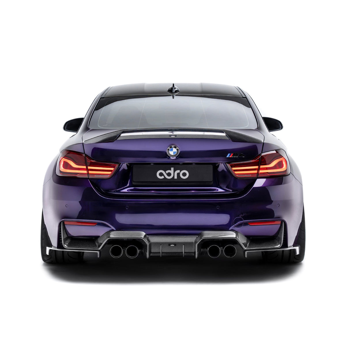 BMW F80 M3/F82 M4 – dyfuzor tylny V2 Final Edition carbon ADRO