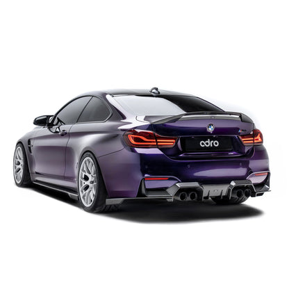 BMW F80 M3/F82 M4 – dyfuzor tylny V2 Final Edition carbon ADRO