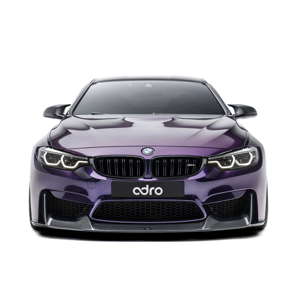 BMW F80 M3/F82 M4 – przedni splitter V2 Final Edition carbon ADRO