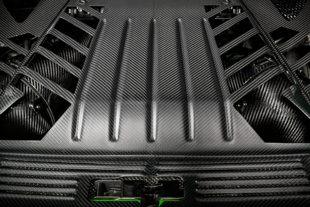 Eventuri Osłony silnika Lamborghini Huracan – EVE-HCN-CF-ENG