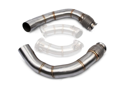VRSF VRSF Racing Downpipes S63R 2018 – 2023 BMW M5 & M8 F90 F91 F92 F93 – 10152050, 10152055 & 10152060 — Secondary Race Downpipes