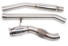 VRSF VRSF Down Pipe & Mid Pipe Combo Upgrade for 2008 – 2013 BMW X5D & X6D E70/E71 M57 — Racing (Catless)