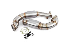 VRSF VRSF N54 3″ Cast Stainless Steel Downpipe Upgrade 2007 – 2010 BMW 335i / 2008 – 2012 BMW 135i — Brushed