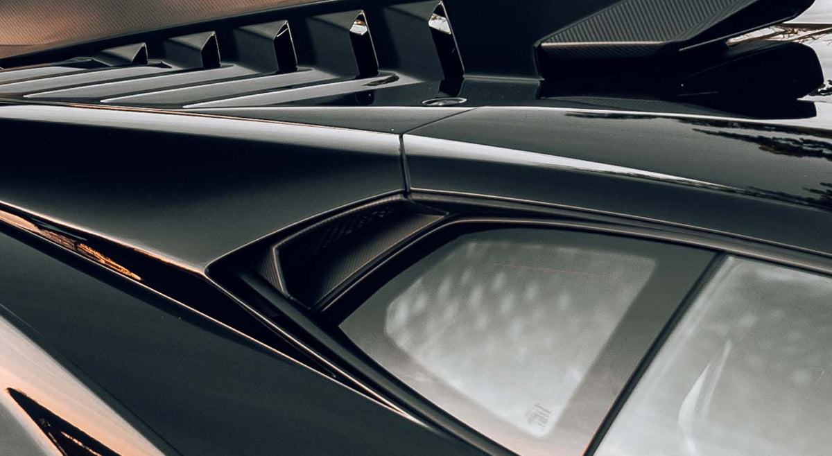 NOVITEC Wloty powietrza przy szybach bocznych carbon – Lamborghini Huracán STO – zdjęcie 2