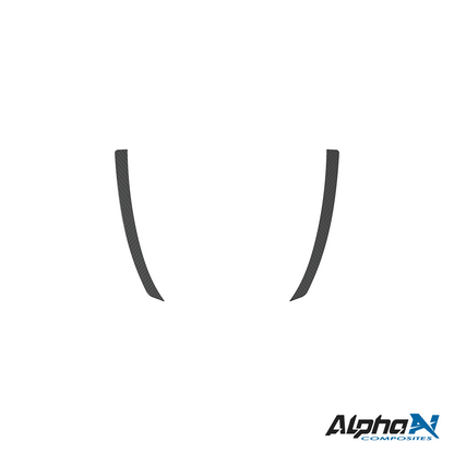 ALPHA-N Carbon Front Wings Zestaw (2-pcs.) do Porsche 992.1 GT3 & GT3 Touring (2)