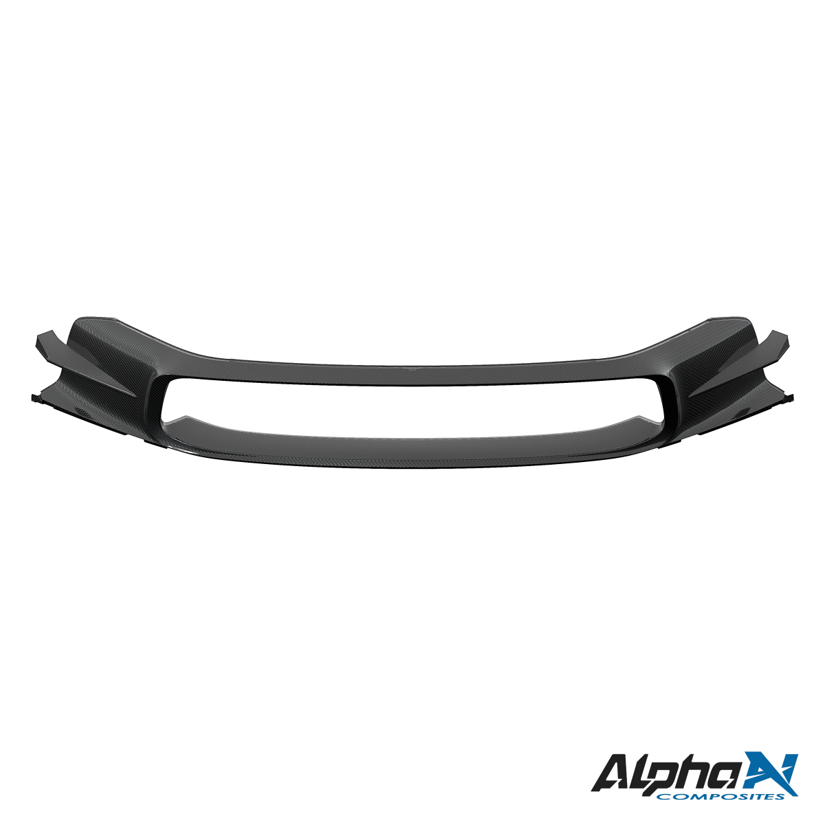 ALPHA-N Carbon Fascia przednia z finnami do Porsche 992.1 GT3 & GT3 Touring (2)