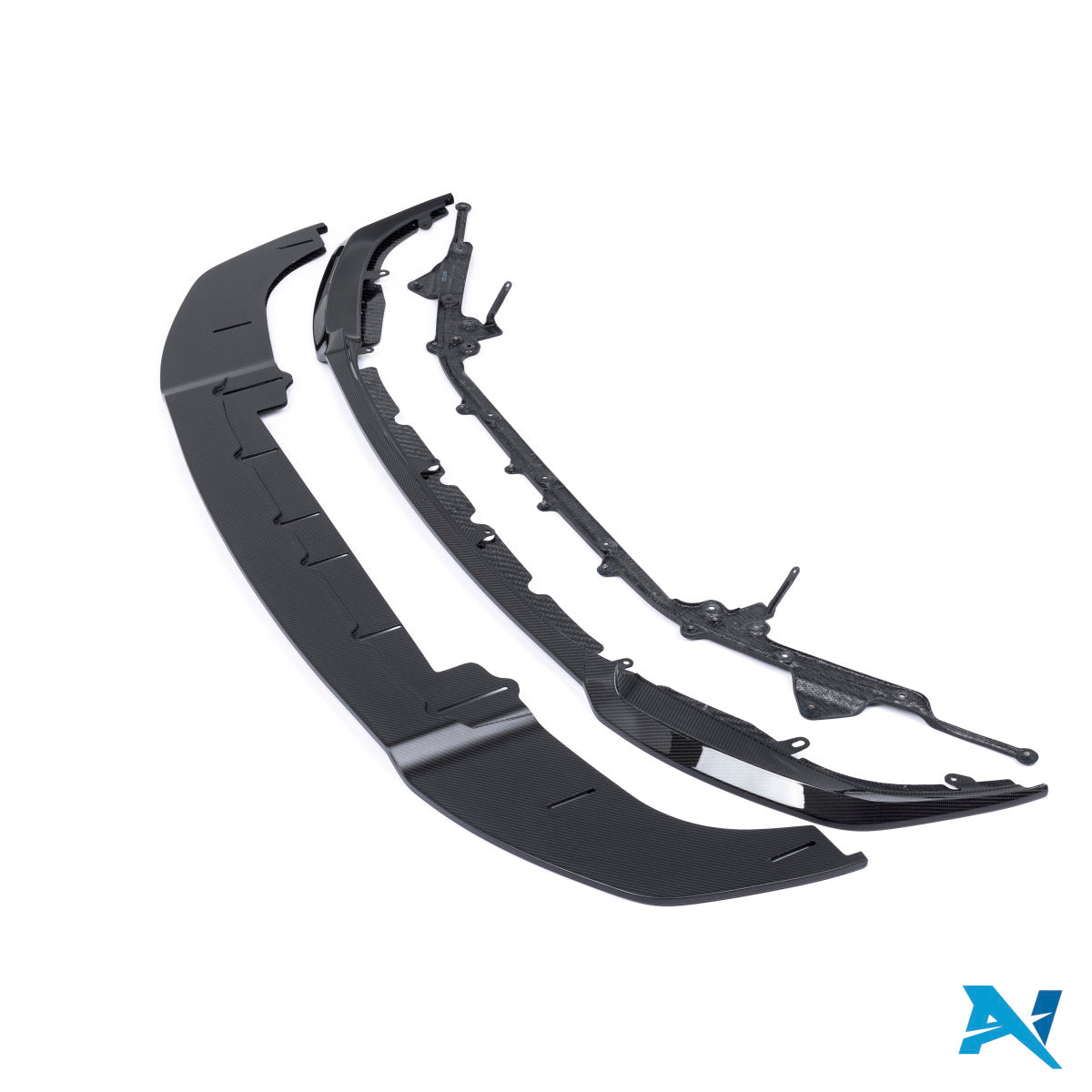 ALPHA-N Carbon Spoiler przedni Class 3 - z verstellbarem Splitter do M2 G87 (10)