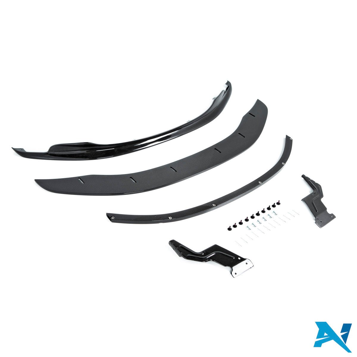 ALPHA-N Carbon Spoiler przedni z verstellbarem Splitter do M3 e92 i M3 e90