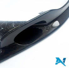 ALPHA-N Carbon Spoiler przedni część górna z chłodzeniem hamulców do M3 e92 i M3 e90 (2)