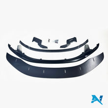 ALPHA-N Carbon Spoiler przedni czarny mat z chłodzeniem hamulców i verstellbarem Splitter do M3 e92 i M3 e90