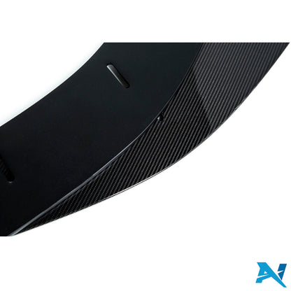 ALPHA-N Carbon Spoiler przedni czarny mat z verstellbarem Splitter do M3 e92 i M3 e90 (4)