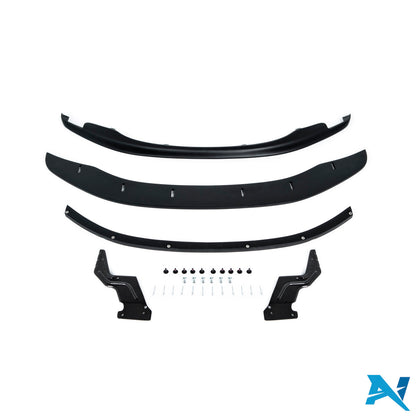 ALPHA-N Carbon Spoiler przedni czarny mat z verstellbarem Splitter do M3 e92 i M3 e90