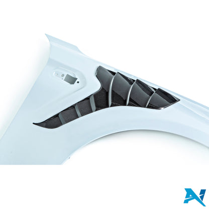 ALPHA-N Carbon Błotnik Zestaw z Odpowietrznik do M2 F87 (6)