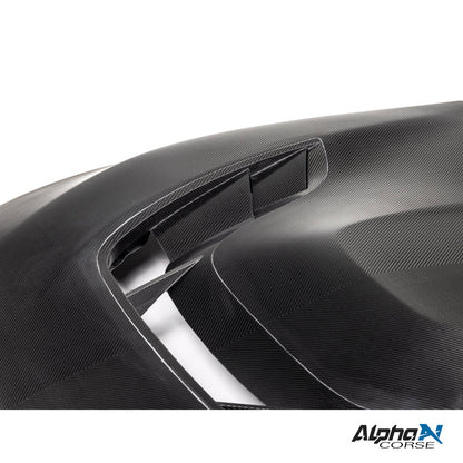 ALPHA-N Carbon Maska silnika "CORSE" z großer Odpowietrznik do M2 F87, Seria 1 F20 / F21 i Seria 2 F22 (4)