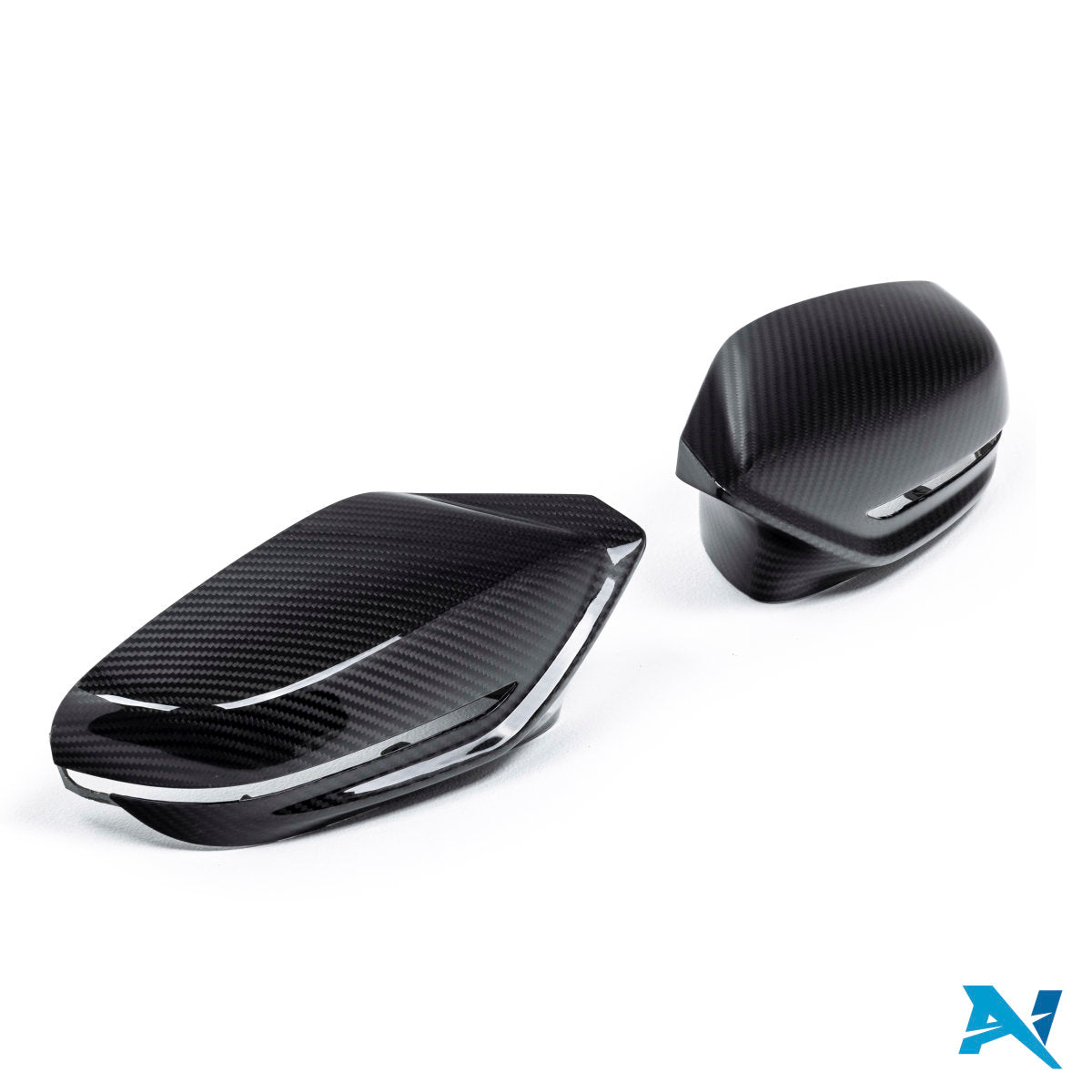 ALPHA-N Carbon Nakładki na lusterka Zestaw LHD do M2 G87, M3 G80 / G81, M4 G82 / G83 (5)