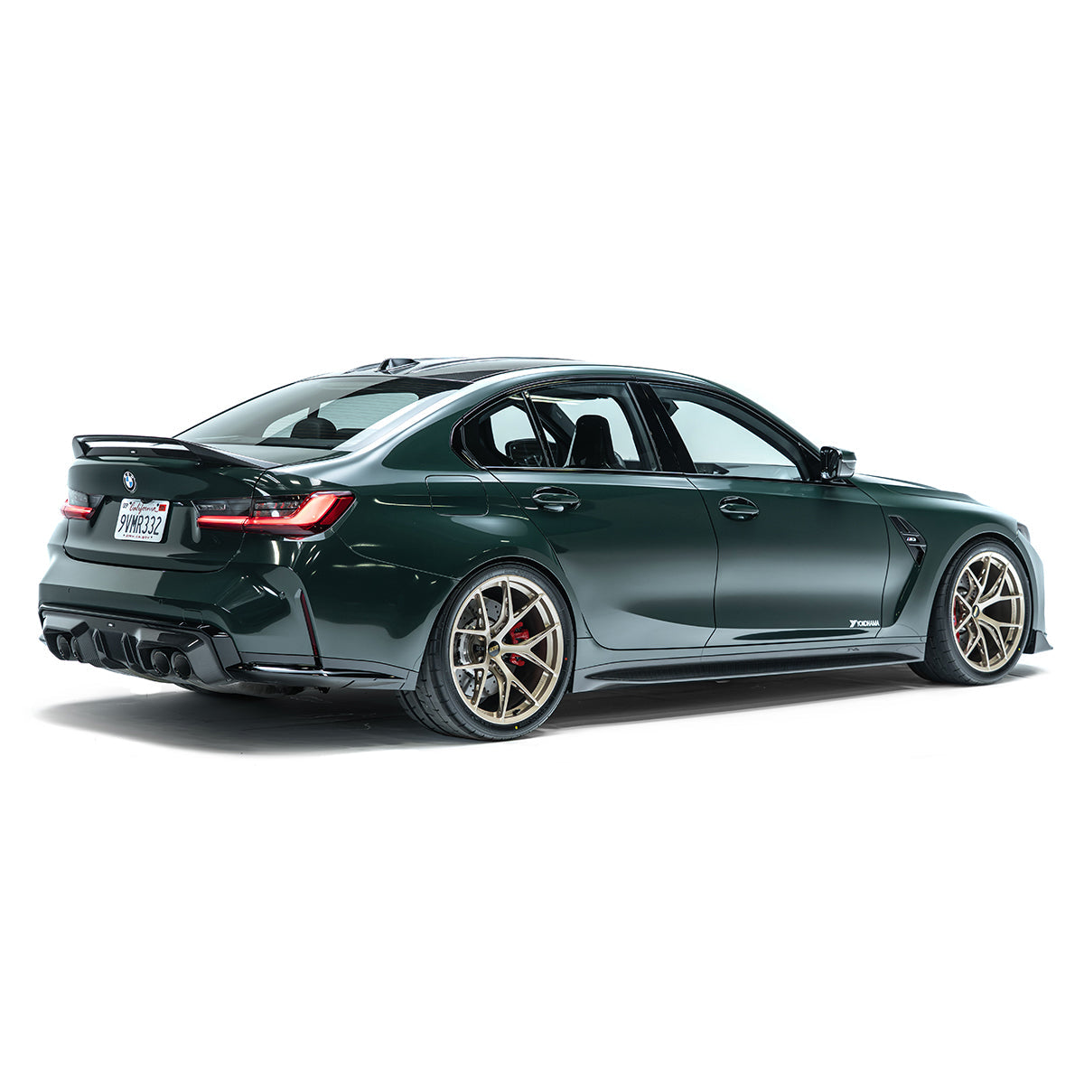 BMW M3 G80/G81, M4 G82/G83 dyfuzor tylny carbon V2 ADRO – zdjęcie 4