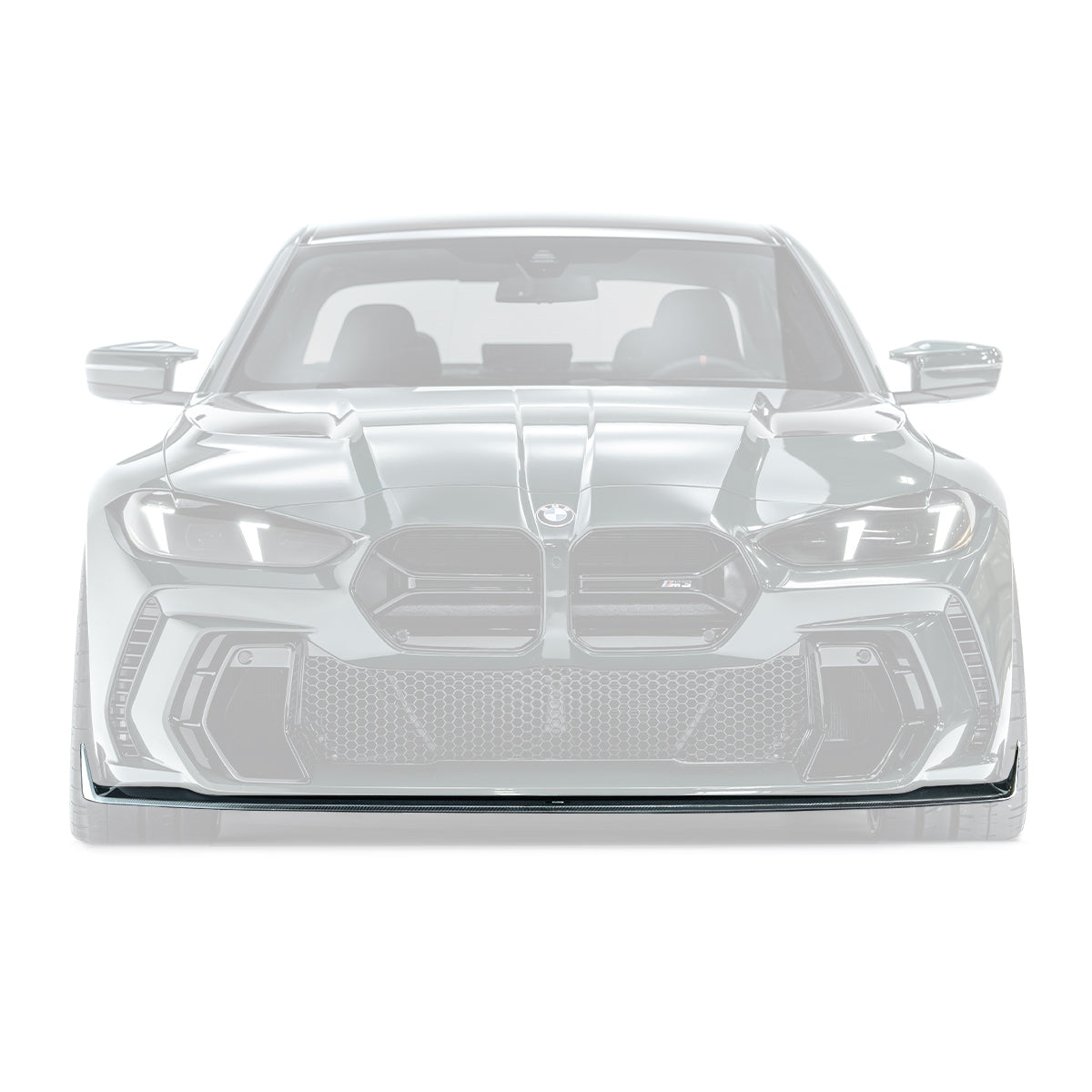 BMW M3 G80/G81, M4 G82/G83 przedni splitter carbon do zderzaka V2 ADRO – zdjęcie 1
