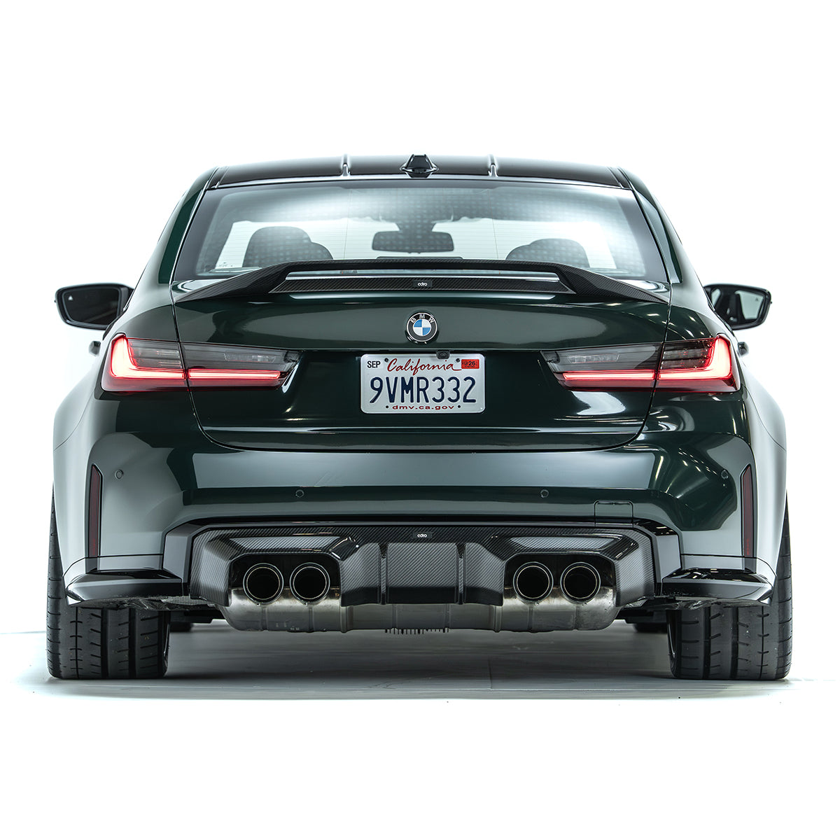 BMW M3 G80/G81, M4 G82/G83 dyfuzor tylny carbon V2 ADRO – zdjęcie 2