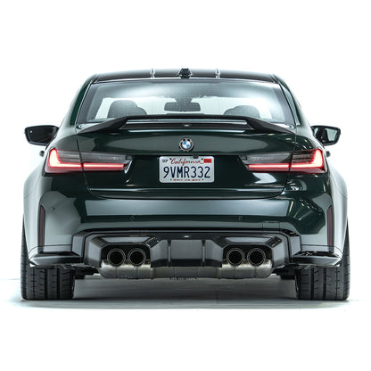 BMW M3 G80/G81, M4 G82/G83 dyfuzor tylny carbon V2 ADRO – zdjęcie 2