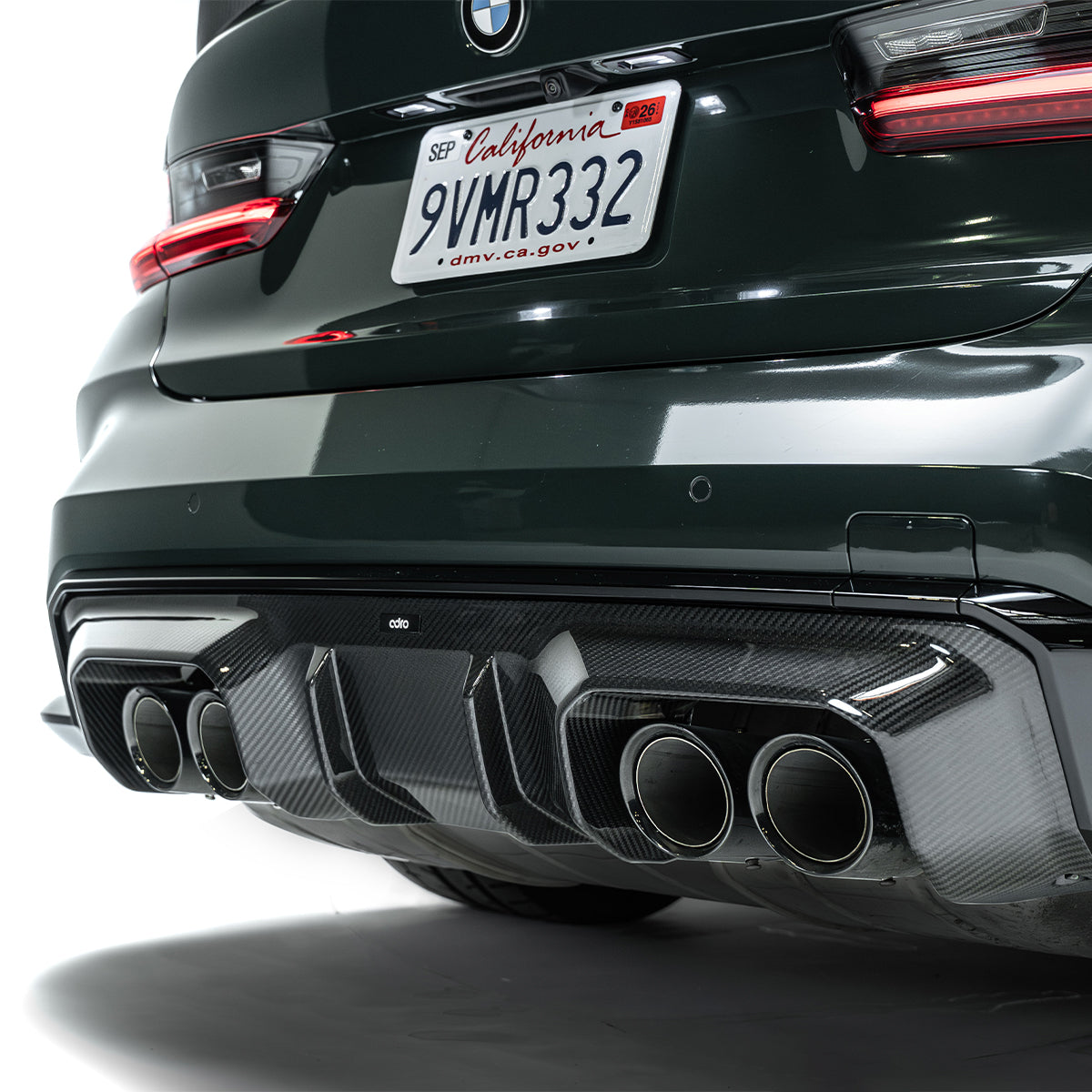 BMW M3 G80/G81, M4 G82/G83 dyfuzor tylny carbon V2 ADRO – zdjęcie 3