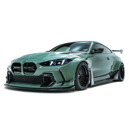 BMW G80 M3/G82 M4 – grill carbon pre-preg do zderzaka ADRO V2