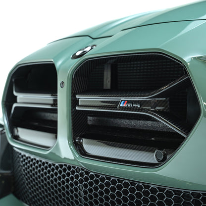BMW G80 M3/G82 M4 – grill carbon pre-preg do zderzaka ADRO V2