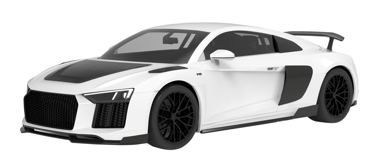 Lip przedni Audi R8 2020 1016 Industries