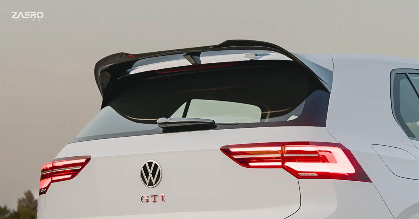 ZAERO DESIGN Spoiler tylny VW Golf 8 Clubsport & R
