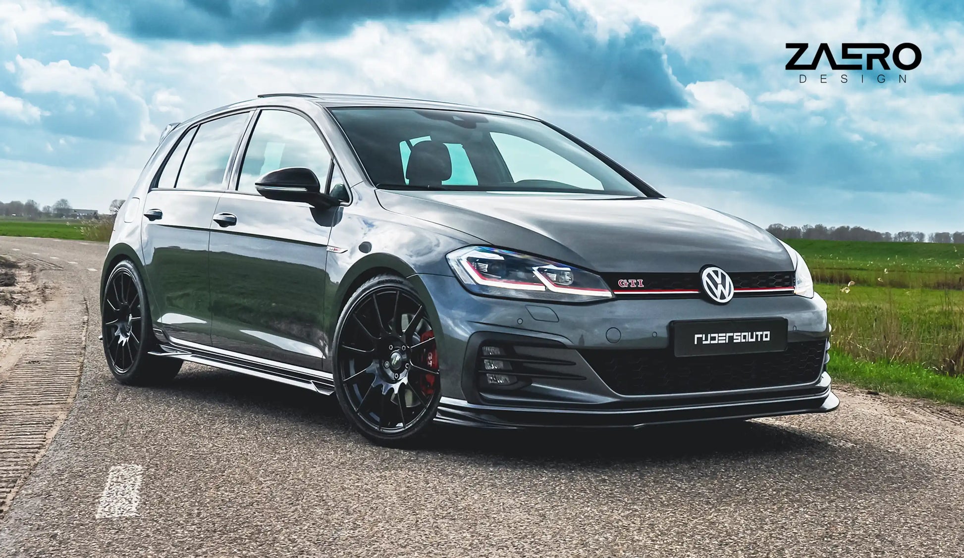 ZAERO DESIGN Progi boczne VW Golf 7 GTI/GTD