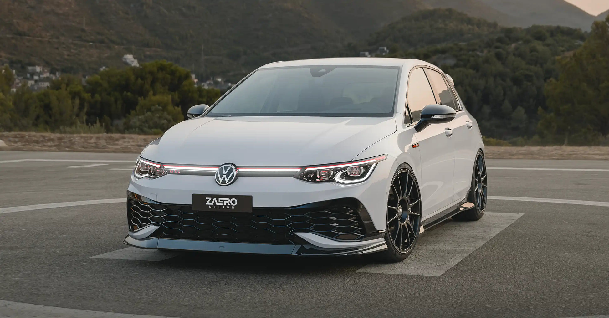 ZAERO DESIGN Front Lip VW Golf 8 GTI Clubsport
