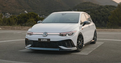 ZAERO DESIGN Front Lip VW Golf 8 GTI Clubsport